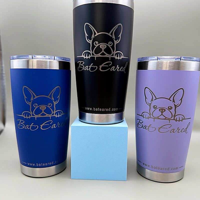 French Bulldog Engraved Tumbler | 20oz Stainless Steel